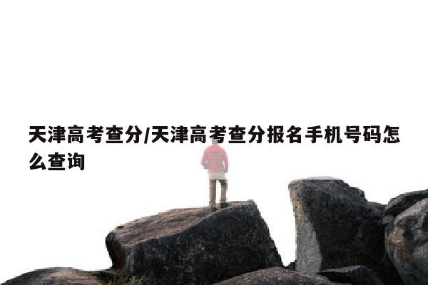 天津高考查分/天津高考查分报名手机号码怎么查询
