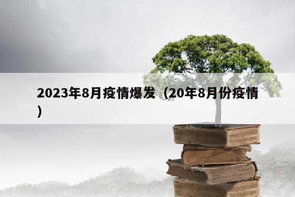 2023年8月疫情爆发（20年8月份疫情）