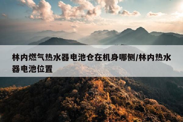 林内燃气热水器电池仓在机身哪侧/林内热水器电池位置
