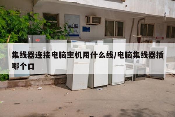 集线器连接电脑主机用什么线/电脑集线器插哪个口