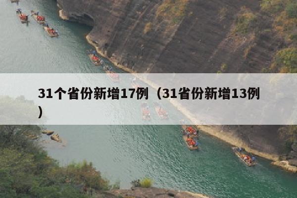 31个省份新增17例（31省份新增13例）