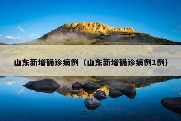 山东新增确诊病例（山东新增确诊病例1例）
