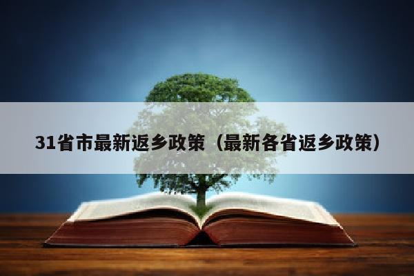 31省市最新返乡政策（最新各省返乡政策）
