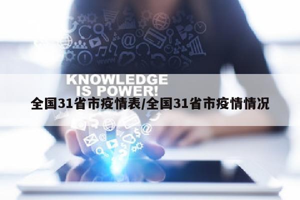全国31省市疫情表/全国31省市疫情情况