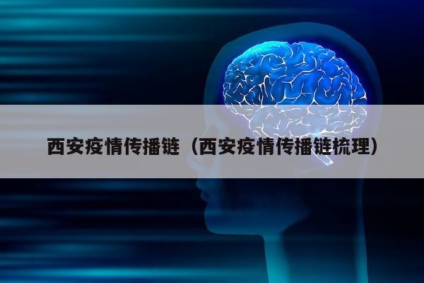 西安疫情传播链（西安疫情传播链梳理）